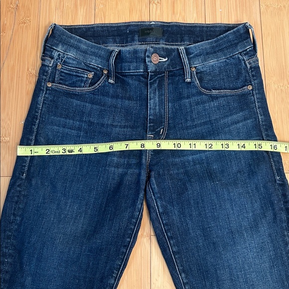 MOTHER The Looker Denim Jeans in Here Kitty Kitty Wash size Women’s 26 - Picture 9 of 12